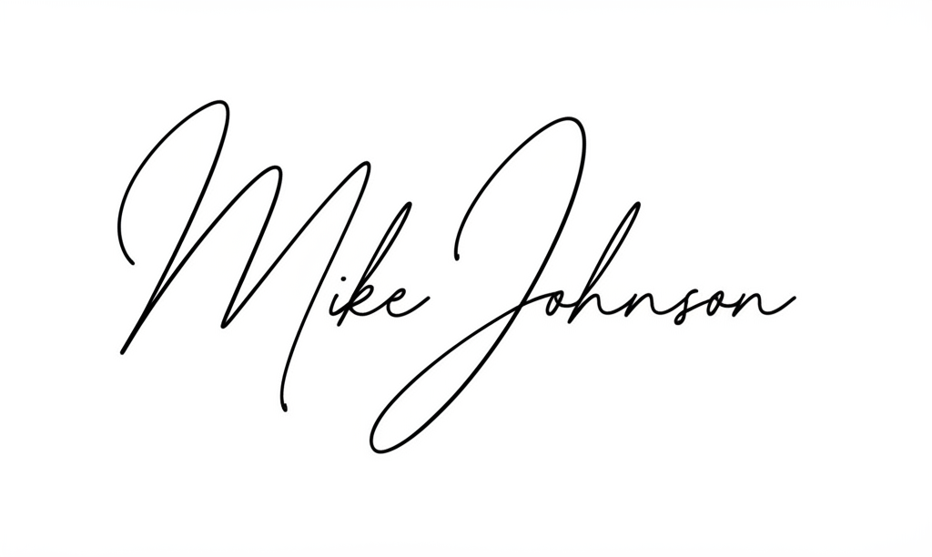 Founder's signature