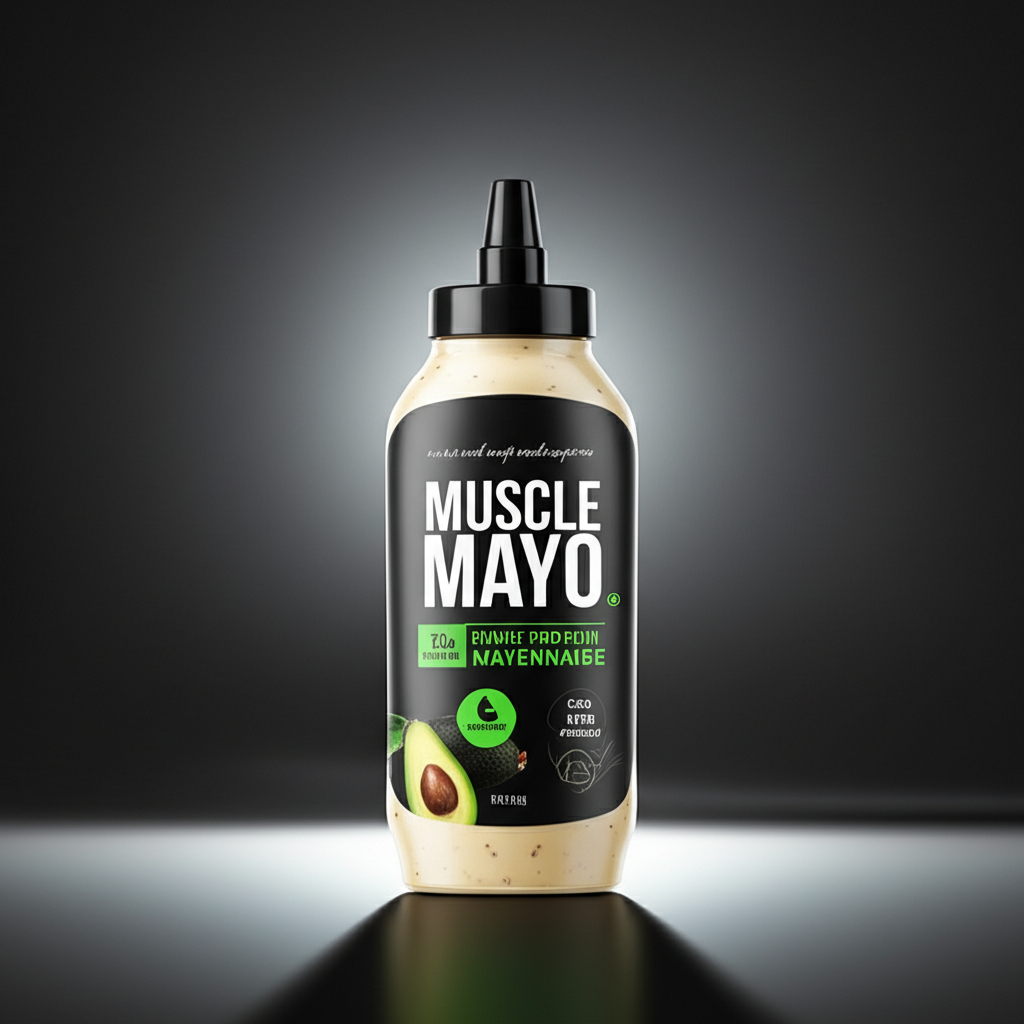 Muscle Mayo product bottle